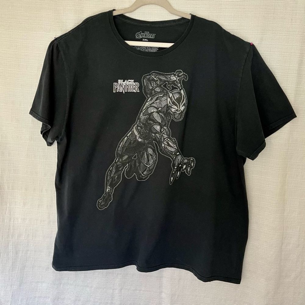 Marvel Black Panther T-shirt Sz 3XL